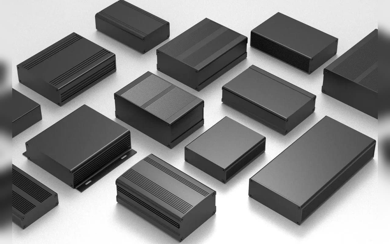 Electronic enclosure profiles — product photograph