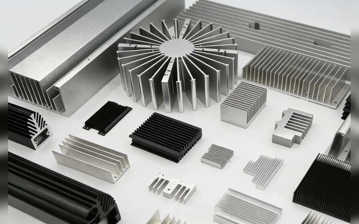 Heat sinks — product photograph