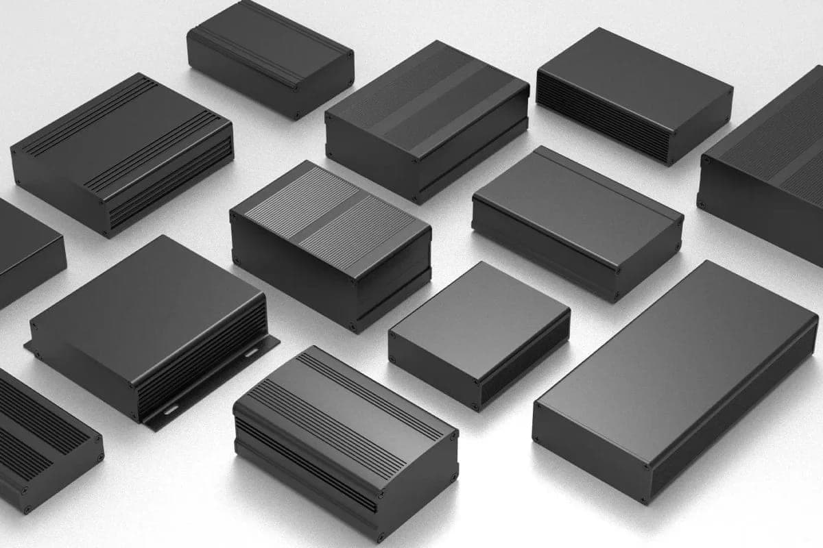 Electronic enclosure profiles — extruded aluminium profile
