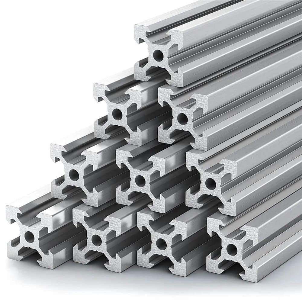 Industrial T-slot profiles — extruded aluminium profile