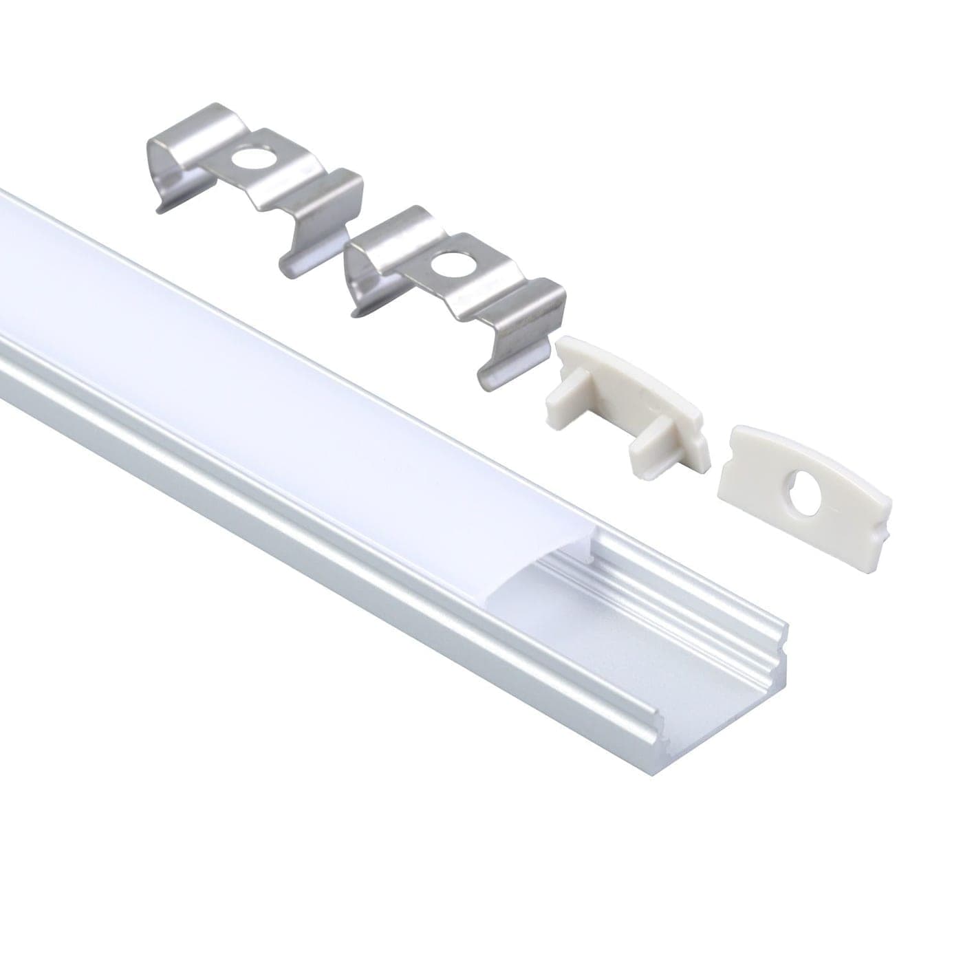 LED channels — extruded aluminium profile