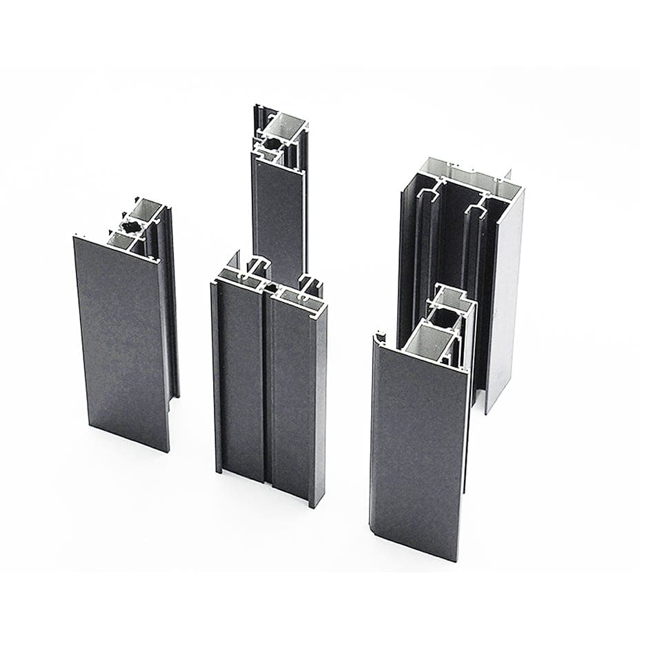 System window / door profiles — extruded aluminium profile