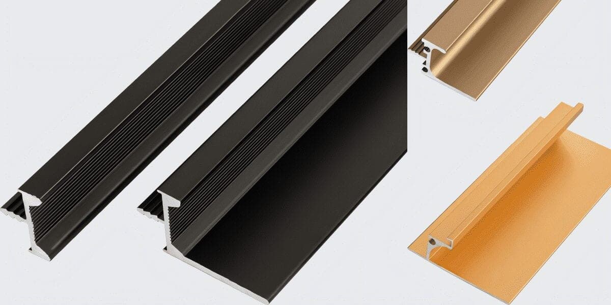 Trims & carcass parts — Cabinet aluminium profiles application
