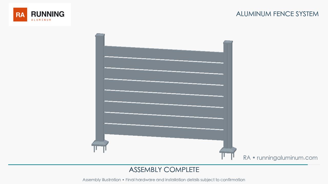 Assembly sequence and exploded overview